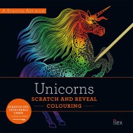 UNICORNS: Scratch and Reveal Colouring