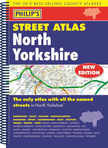 Philip's Street Atlas North Yorkshire