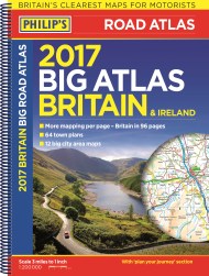 Philip's Big Road Atlas Britain and Ireland 2017