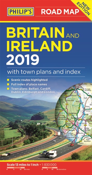 Philip’s Britain and Ireland Road Map