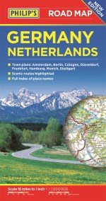 Philip's Germany and Netherlands Road Map