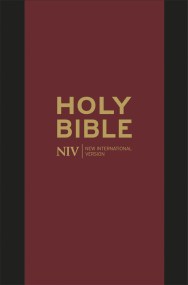 NIV Pocket Black Bonded Leather Bible with Zip