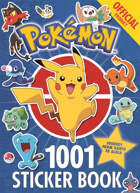 The Official Pokémon 1001 Sticker Book