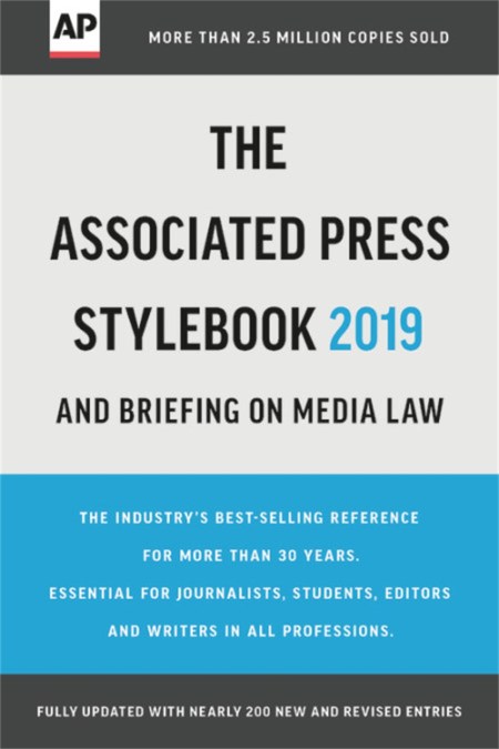 The Associated Press Stylebook 2019