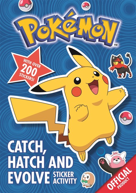 The Official Pokémon Catch, Hatch and Evolve Sticker Activity