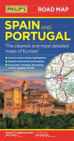 Philip's Spain and Portugal Road Map