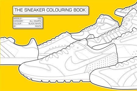 The Sneaker Colouring Book