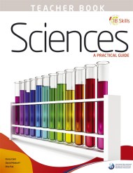 IB Skills: Science – A Practical Guide Teacher’s Book