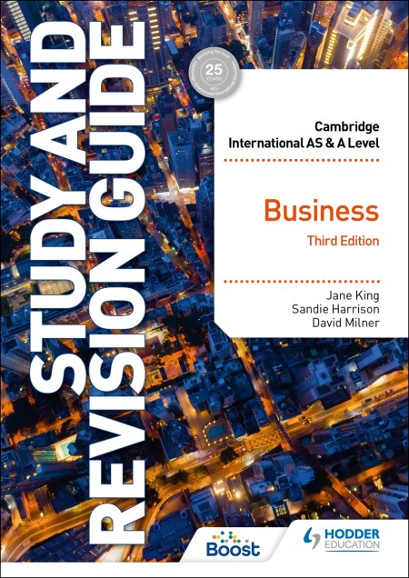 Cambridge International AS/A Level Business Study and Revision Guide Third Edition Boost eBook