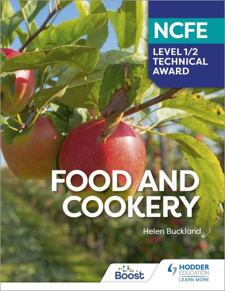 NCFE Level 1/2 Technical Award in Food and Cookery Boost eBook