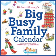 Richard Scarry Big Busy Family 2024 Wall Calendar