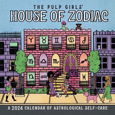 Pulp Girls' House of Zodiac Wall Calendar 2024