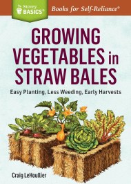 Growing Vegetables in Straw Bales