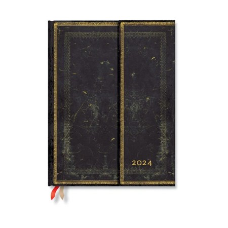 Arabica (Old Leather Collection) Ultra Verso 12-month Dayplanner 2024