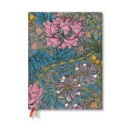 Morris Pink Honeysuckle (William Morris) Ultra Verso 12-month Dayplanner 2024