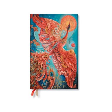 Firebird (Birds of Happiness) Maxi 12-month Dayplanner 2024