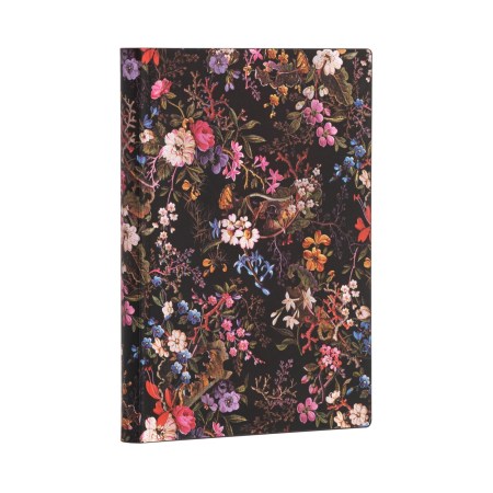 Floralia Midi Lined Softcover Flexi Journal