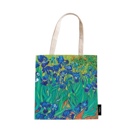 Van Gogh’s Irises Canvas Bag