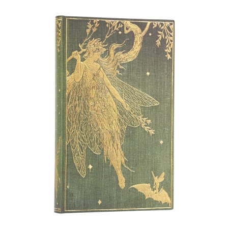 Olive Fairy (Lang’s Fairy Books) Maxi Dot-Grid Hardback Journal (Elastic Band Closure)