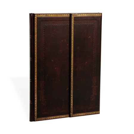 Black Moroccan Grande Unlined Hardcover Journal