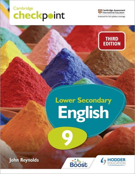 Cambridge Checkpoint Lower Secondary English Stage 9 Student's Book Third Edition Boost eBook