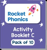 Reading Planet: Rocket Phonics First Steps – Activity Booklet C- pack of 10