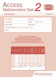 Access Mathematics Tests (AMT) 2ED Test 2 Form B PK10