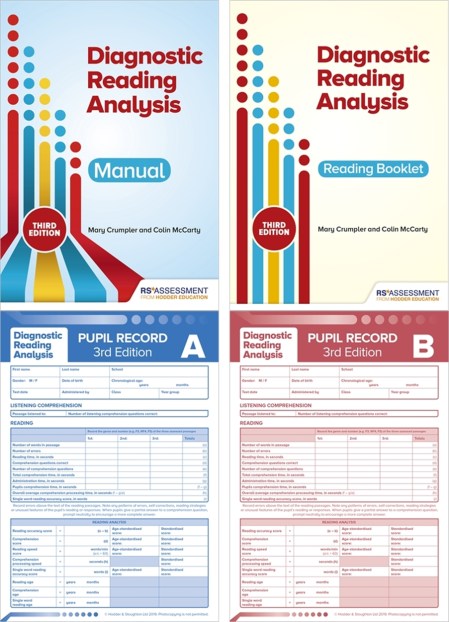 Diagnostic Reading Analysis (DRA) Pack 3ED