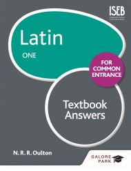 Latin for Common Entrance One Answers PDF