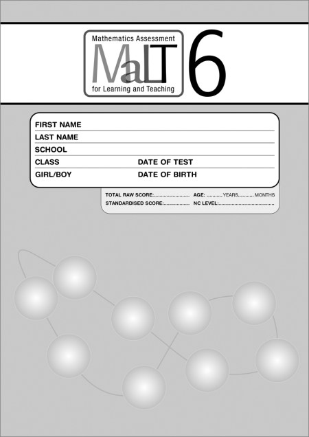 MaLT Test 6 PK10 (Mathematics Assessment for Learning and Teaching)