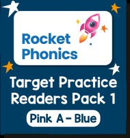 Reading Planet Rocket Phonics Target Practice Readers Pack 1 (Pink A – Blue)