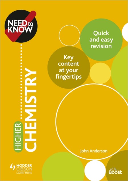 Need to Know: Higher Chemistry: Boost eBook