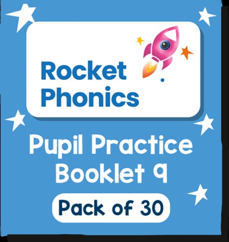 Reading Planet Rocket Phonics – Pupil Practice Booklet 9 – Pack of 30