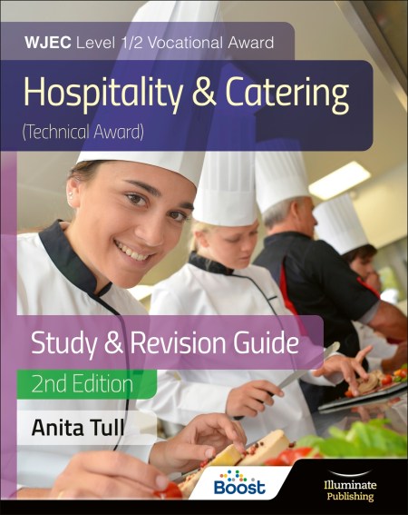 WJEC Vocational Award Hospitality and Catering Level 1/2 Study & Revision Guide – Revised Edition Boost eBook