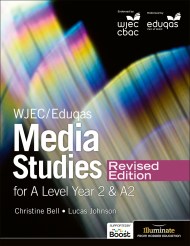 WJEC/Eduqas Media Studies For A Level Year 2 Student Book – Revised Edition Boost eBook