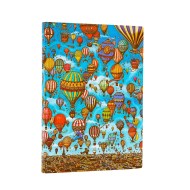 Balloon Festival (Pierre the Maze Detective) Midi Lined Softcover Flexi Journal (Elastic Band Closure)