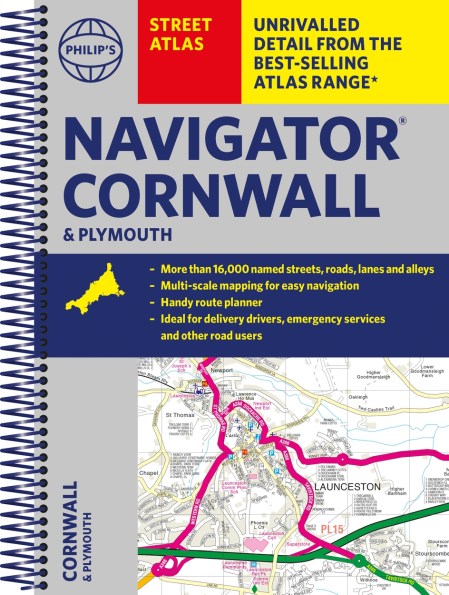 Philip’s Navigator Street Atlas Cornwall & Plymouth