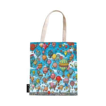 Balloon Festival/Sunset Ride (Pierre the Maze Detective) Canvas Bag