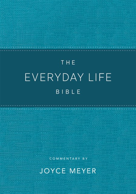 The Everyday Life Bible Teal LeatherLuxe®